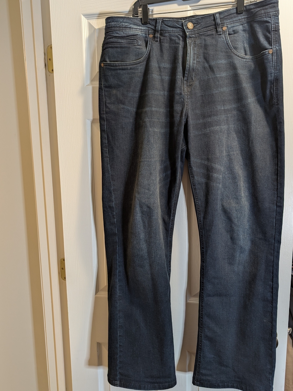 Relaxed Fit Men's Dark Indigo Jeans